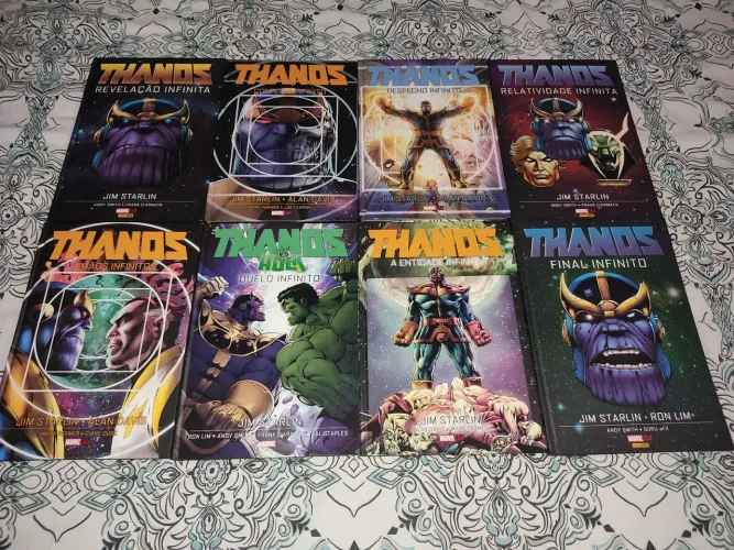 Coleção Completa de HQs do Thanos - Edição Infinita