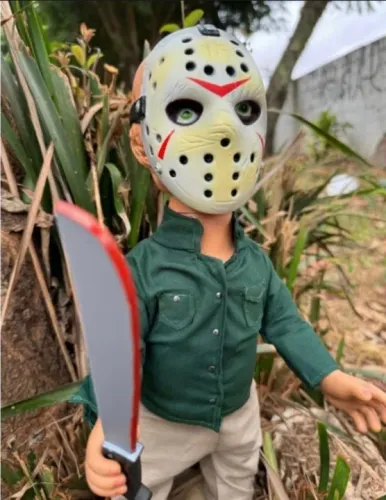 Boneco Jason - Sexta-feira 13 - 40cm - Warner - Licenciado