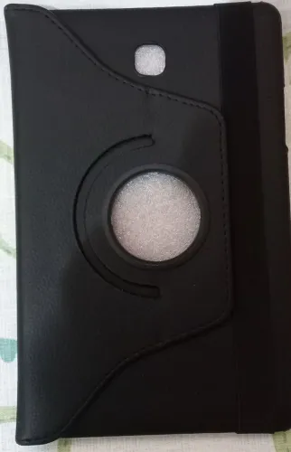 Case capa giratória para Tablet Samsung A7 couro e plástico. 