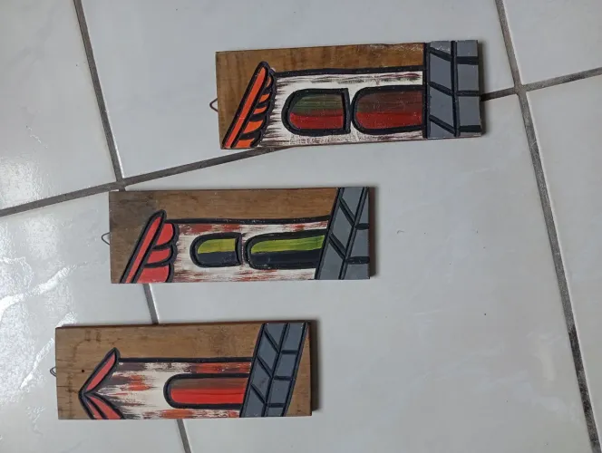 Quadros de madeira 