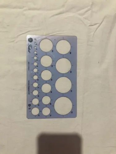 Gabarito de Circunferências Trident