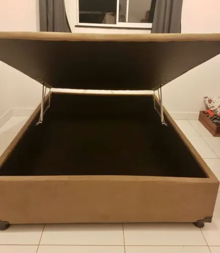 Cama Box com Baú