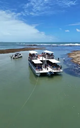 CATAMARÃ (Passeio)Rota dos Carneiros PE