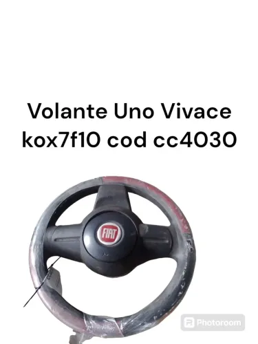 Volante Fiat Uno Vivace Cod Cc4030