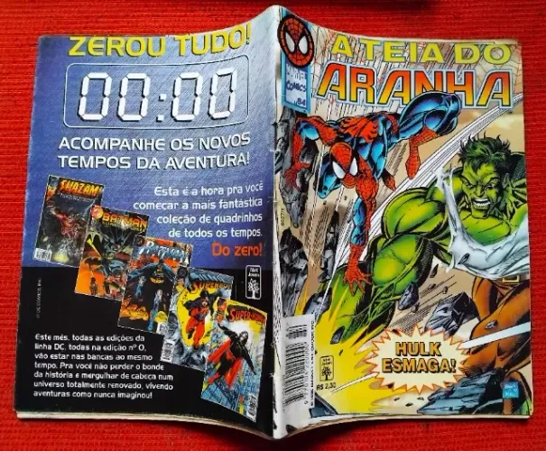 HQ gibi Marvel Teia do Aranha n. 84 Homem Aranha bom estado