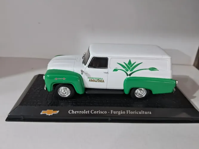 Miniatura Chevrolet Corisco - Furgão Floricultura Escala 1 43 