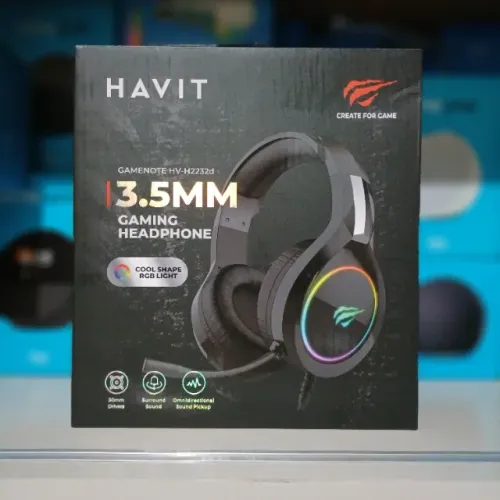 Fone de Ouvido Havit HV-H2232d, com Microfone, compatível com XBOX ONE e PS4