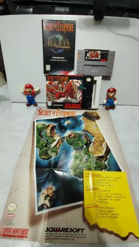 SECRET OF EVERMORE SNES CIB