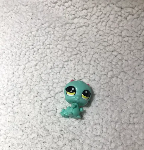 Littlest pet shop - Lagarta #1541 Verde claro