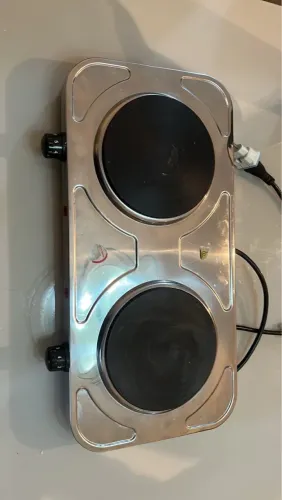 Mini Fogão Elétrico Portátil - Ideal para Cozinha Compacta