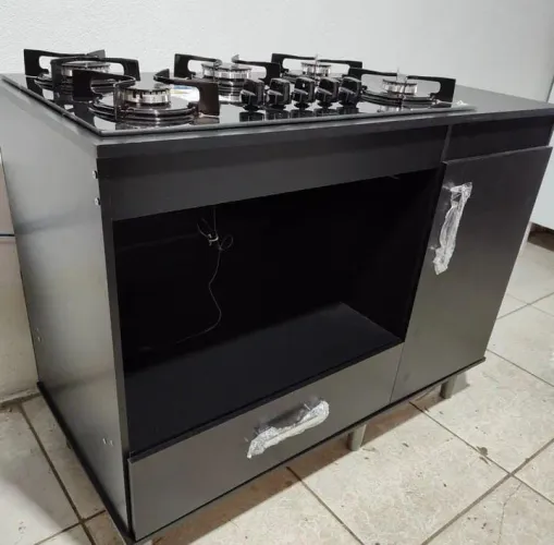 Fogão cooktop 5 bocas + Balcão, PRODUTOS NOVOS SOLICITE CATÁLOGO COMPLETO VIA WHATSAPP