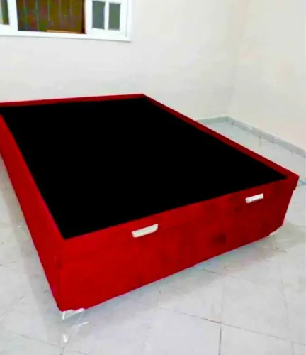  Box Baú Casal Vermelho 