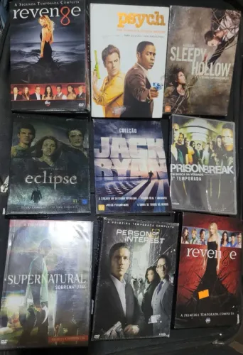 Vendo Dvds de Jogo, series e filmes , musicas, confira fotos e valores p unidade