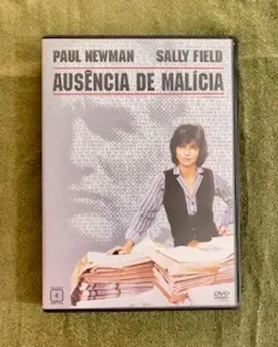 DVD Ausência de Malícia (Com Paul Newman e Sally Field-1981)