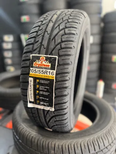 Pneu REMOLD CRYSTONE 205/55r16 BORRACHA PREMIUM VIPAL