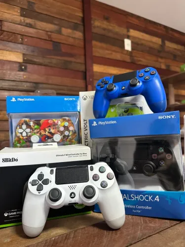 Controle Playstation 4 e Xbox TV Game pass Entregamos