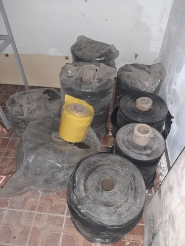 Bobinas para fabricar sacos de lixo