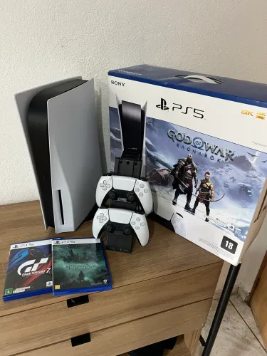 PS5 completo - Unico dono com NF 