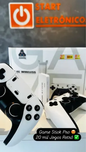Game Stick Pro - 20 mil Jogos Retrô