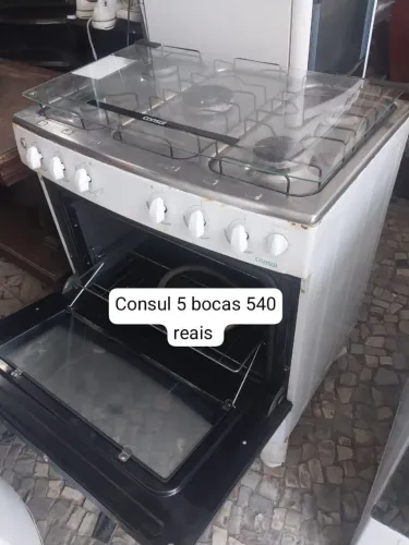 Fogão Consul 5 Bocas Completo