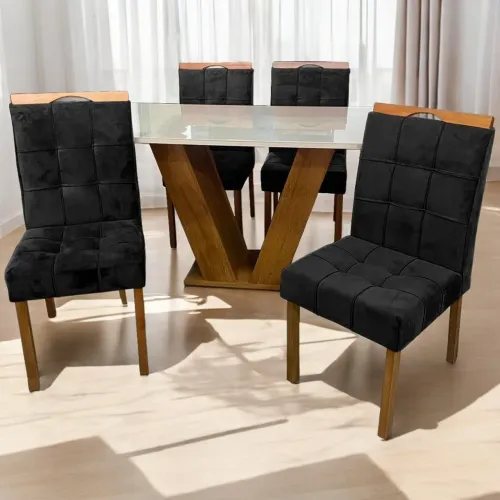 Mesa Classic 4 cadeiras  - Entrega Rápida 