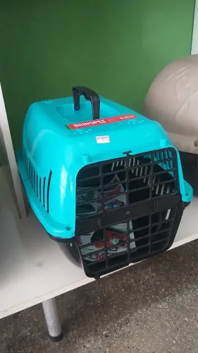Caixinha de transporte para cães e gatos