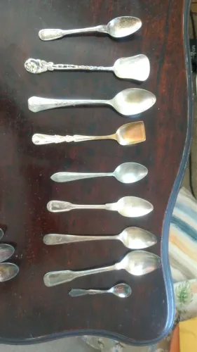 Talheres antigos de prata