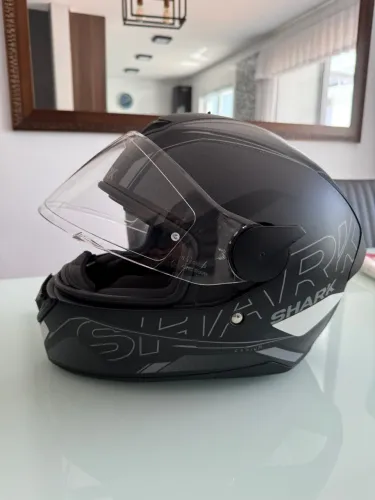 Capacete Shark D-Skwal Cadium Preto Fosco - Tamanho 60
