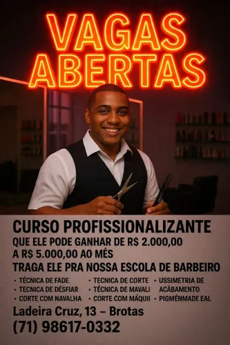 Curso de barbeiro 