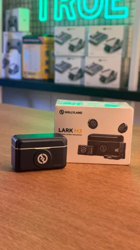 Hollyland Lark M2 - Microfone Lapela Sem Fio | Áudio Profissional