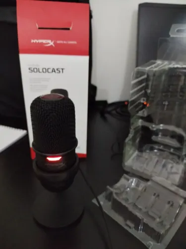 Microfone Solocast HyperX Seminovo