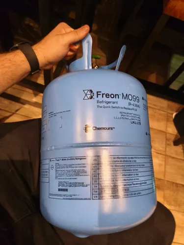 Fluido Gás Refrigerante Chemours Isceon99 R438a 11,00kg Onu1