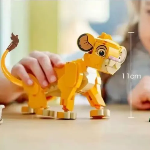 Blocos de montar - Simba - O Rei Leão