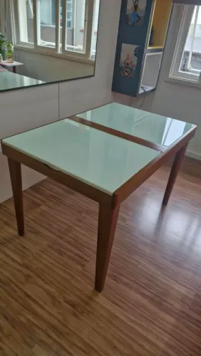 Mesa de jantar extensível Gênova
