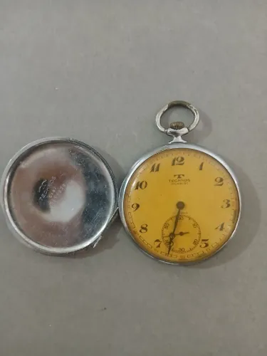 Relogio de bolso technos incabloc (antigo)
