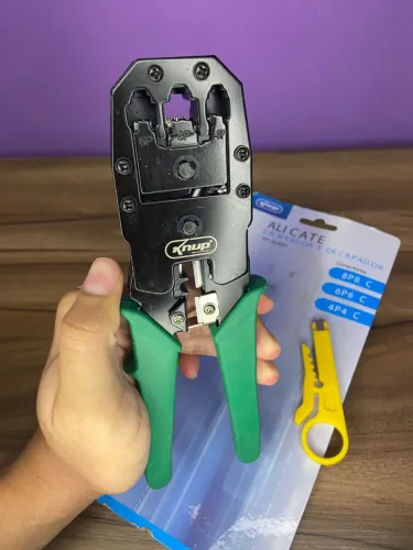 Alicate Crimpador e Decapador KP-AL001 Knup an2