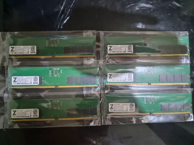 Memória PC DDR5 16Gb 5600Mhz (6 Unidades)