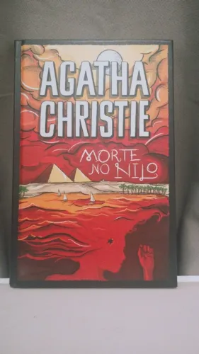 Livro Morte no Nilo - Agatha Christie - Capa dura