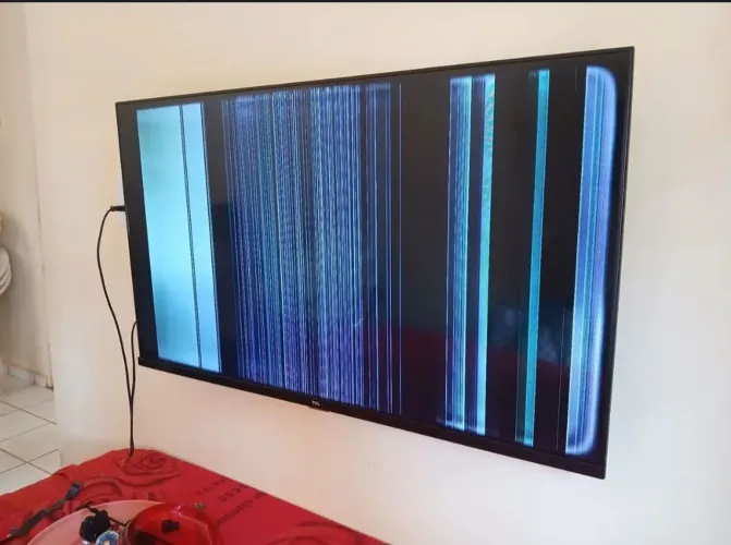 Tv 43 retirada de peças ou conserto