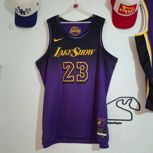 Regata Nba Los Angeles Lakers City Edition degradê