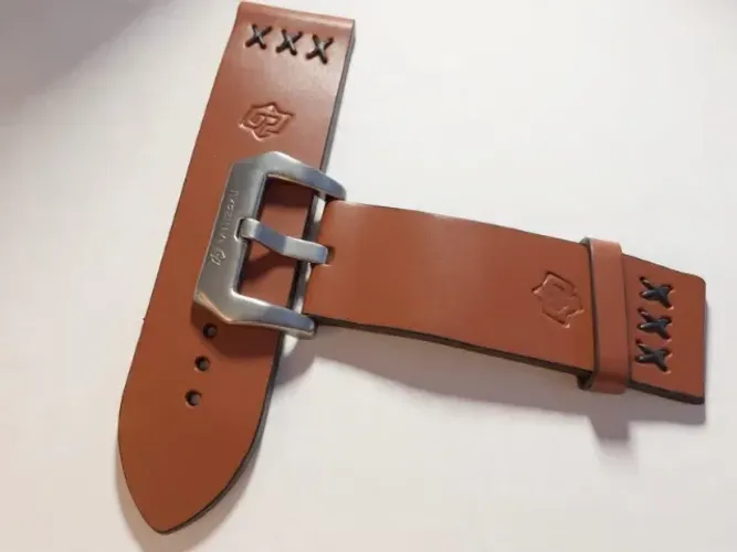 Pulseira Para Panerai  Marrom 26mm Fivela (usei 2x) Premium 