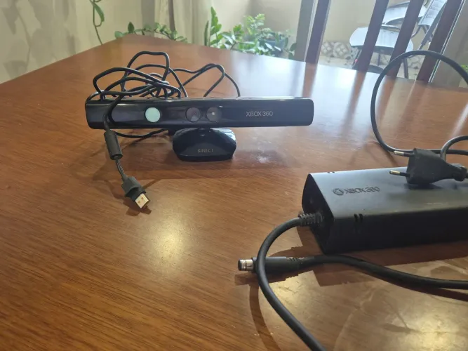 Kit Kinect e Fonte para XBOX 360, originais microsoft