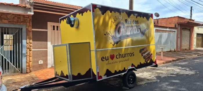 Trailer food churros
