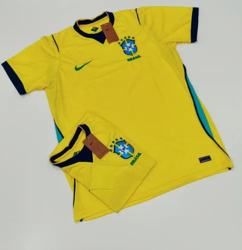 Camisa Brasil Premium uniforme 1- pronta entrega