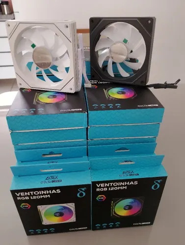 Ventoinhas RGB 120mm
