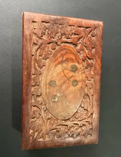 Porta joias artesanal