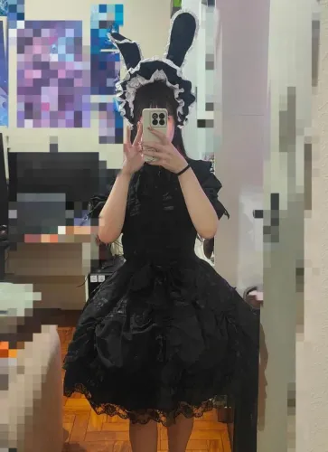 Vestido Lolita EGL preto