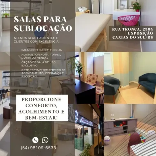 Salas para Sublocação