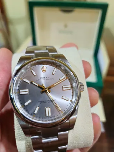 Rolex Oyster Perpetual 41 silver