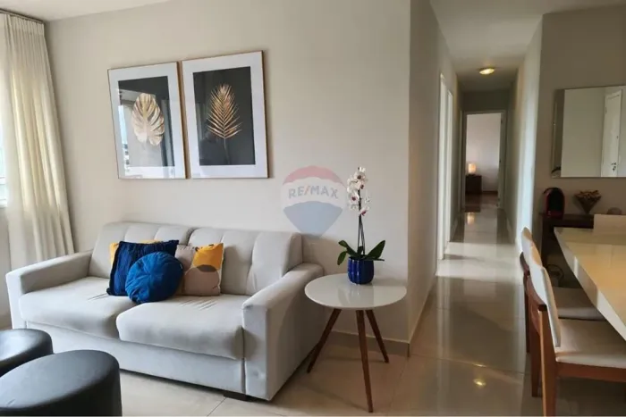 Viva o Encanto do Alphaville - Apartamento 03 quartos com vista para lagoa